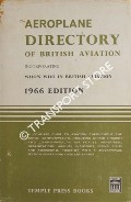 Book cover of The Aeroplane Directory of British Aviation 1966 by The Aeroplane